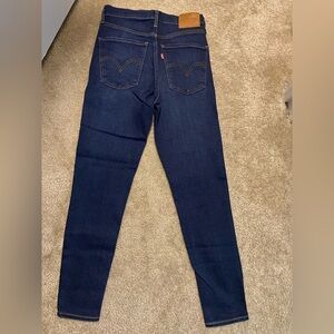 Levi's Women’s  Dark Indigo Mile High Skinny Jeans